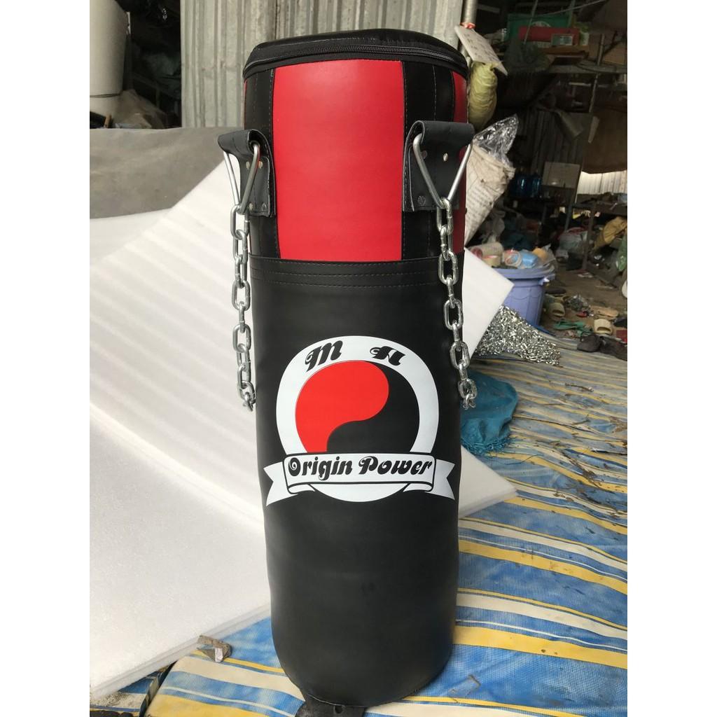 Bao cát Boxing Hoàn Thiện 1m đai xích cao cấp