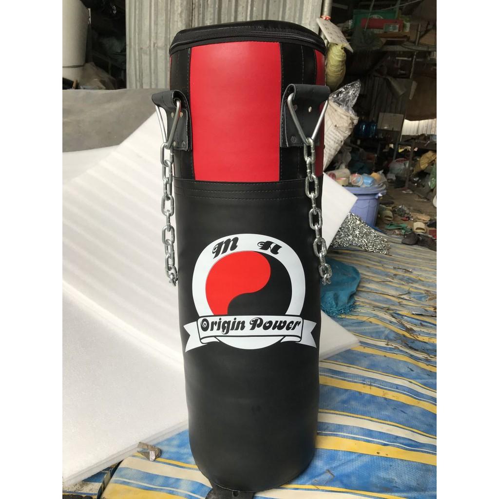 Bao cát Boxing Hoàn Thiện 1m đai xích cao cấp