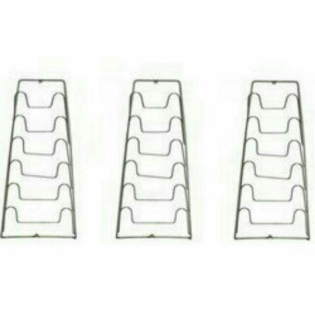 Giá cài vung nồi inox 6 tầng