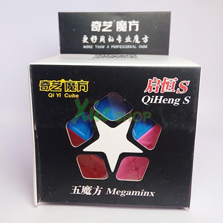 Đồ chơi ảo thuật Rubik QiYi Megaminx QiHeng S 12 mặt - Không viền - Stickerless