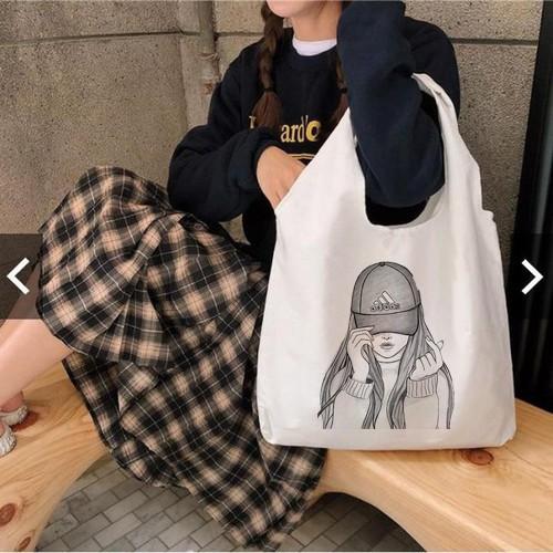 TÚI TOTE&quot; BẦU &quot; CÔ GÁI SIÊU XINH ĐẸP