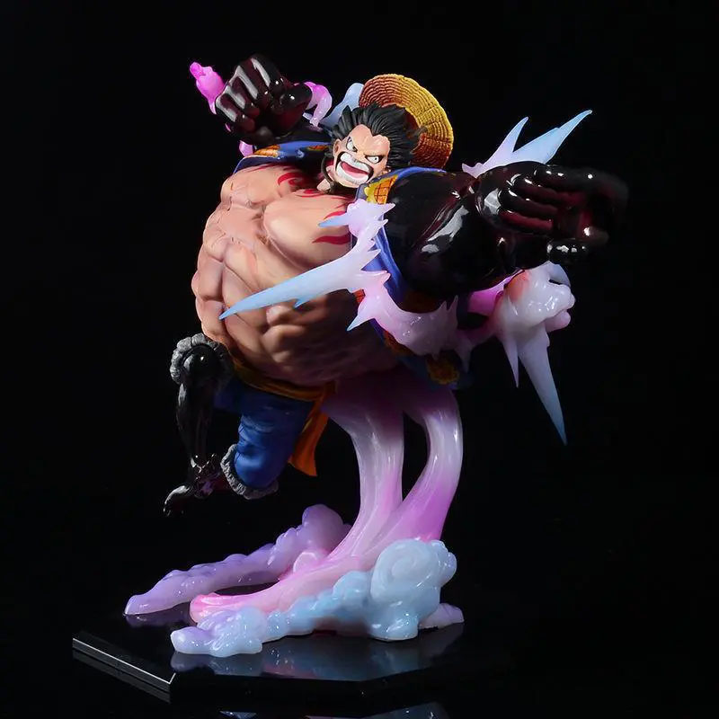 Mô Hình OnePiece Luffy gear 4 chiến đấu siêu ngầu cao 26cm - Figure OnePiece