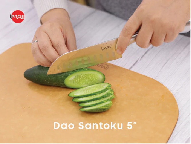 Dao Santoku nhỏ 5" iMat