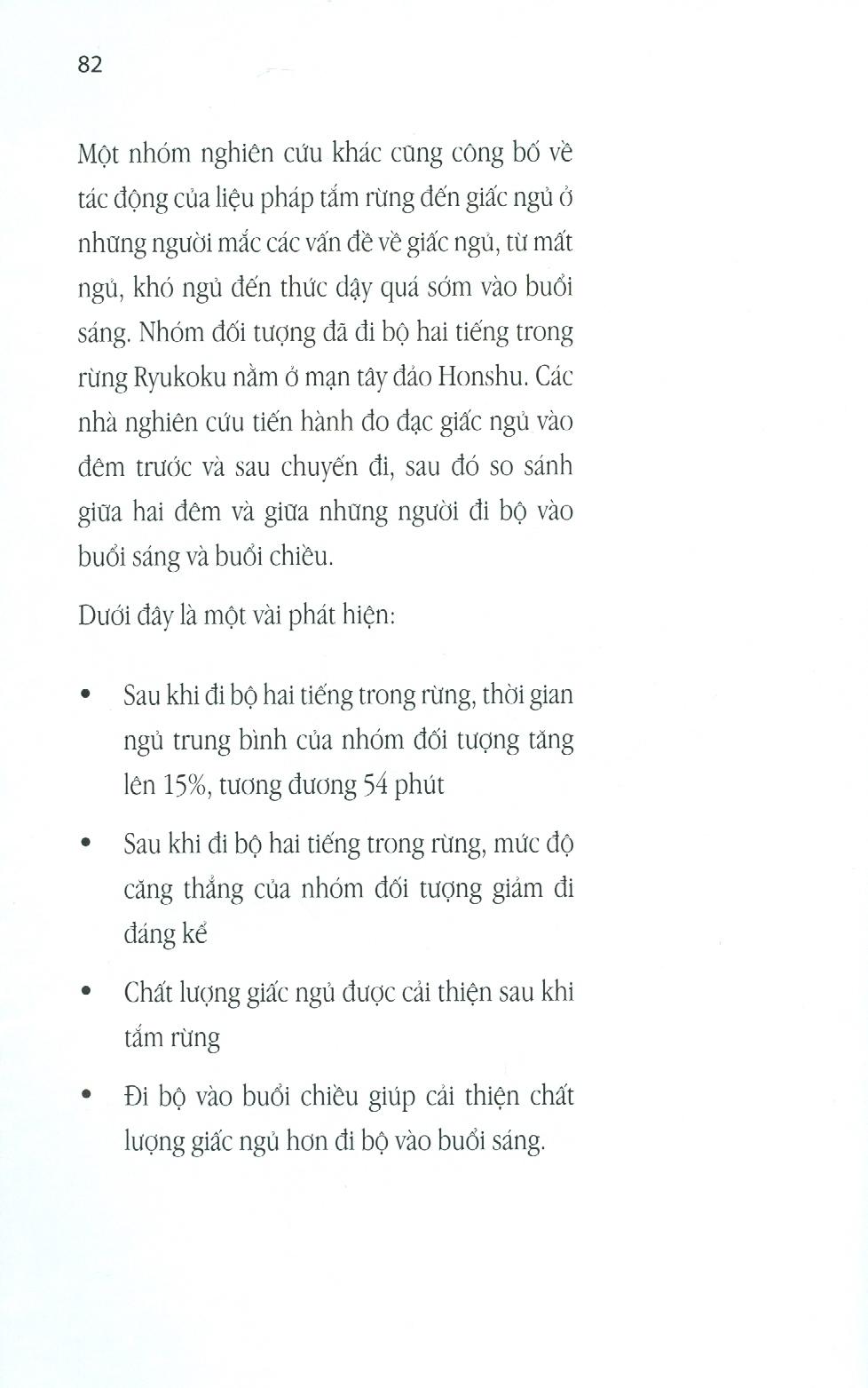 Sách Shinrin Yoku - Nghệ Thuật Tắm Rừng Của Người Nhật