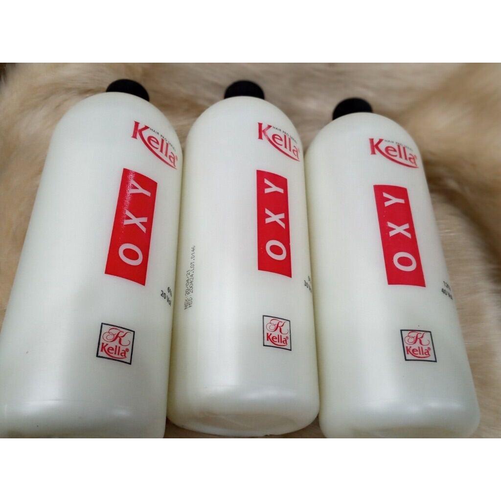 Oxy Nhuộm Tóc, Trợ Nhuộm Kella Chính Hãng 1000ml