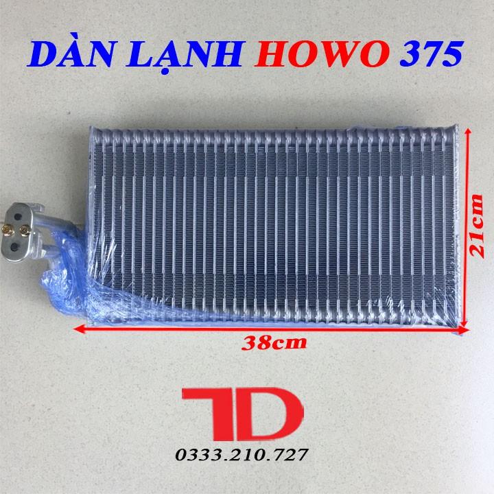 Dàn lạnh Howo 375 không có van