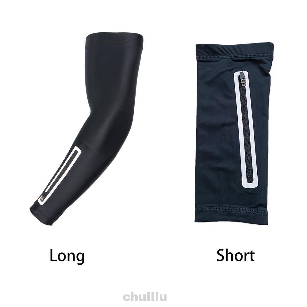 Vỏ bọc cánh tay chống nắng bằng nylon có khóa kéo tiện dụng cho nam và nữ