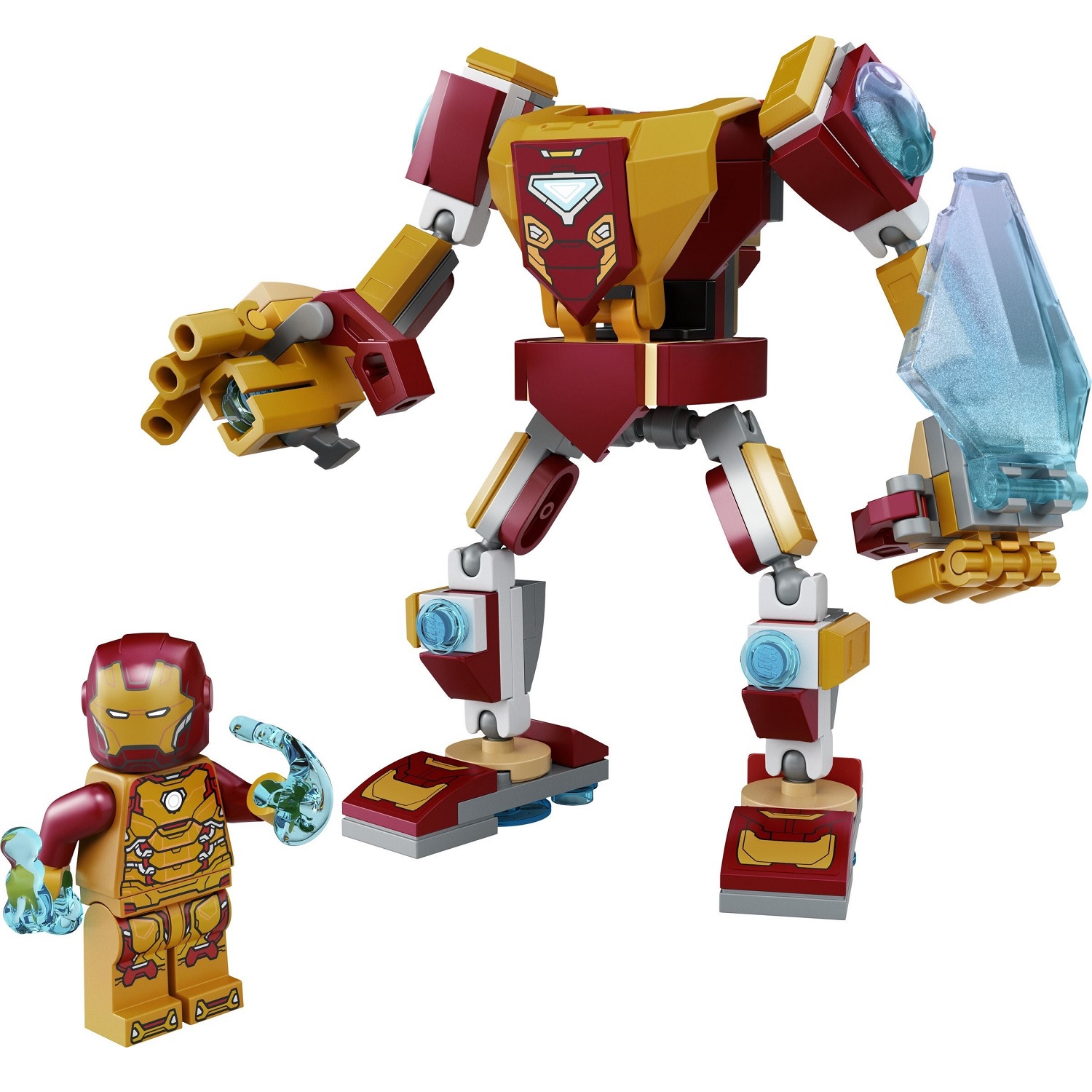 LEGO Super Heroes 76203 Chiến giáp Người Sắt (130 chi tiết)