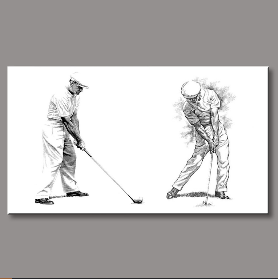 (Bìa cứng ngoại văn) BEN HOGAN’S FIVE LESSONS - The moderm Fundamentals of golf  - 5 Bài học của Ben Hogan về các nguyên tác cơ bản hiện đại của Golf – Alphabook