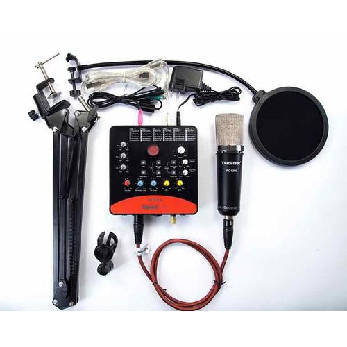 Bộ combo micro Takstar PC K600 + Soundcard ICON UPOD PRO - hát karaoke, thu âm. livestream fb - LOẠI XỊN