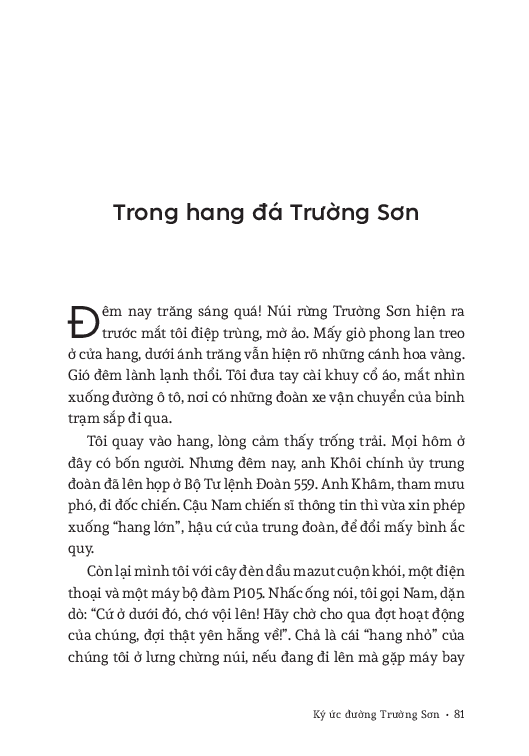 Ký Ức Đường Trường Sơn