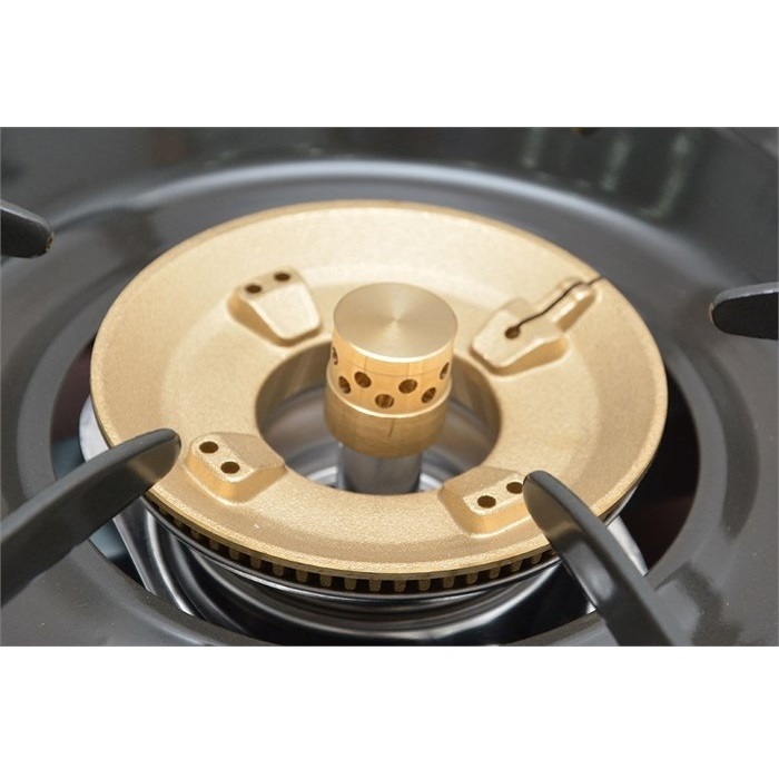 Bếp gas 6 tấc Rinnai RV-860GSB, Chén đồng có đầu hâm - Hàng chính hãng