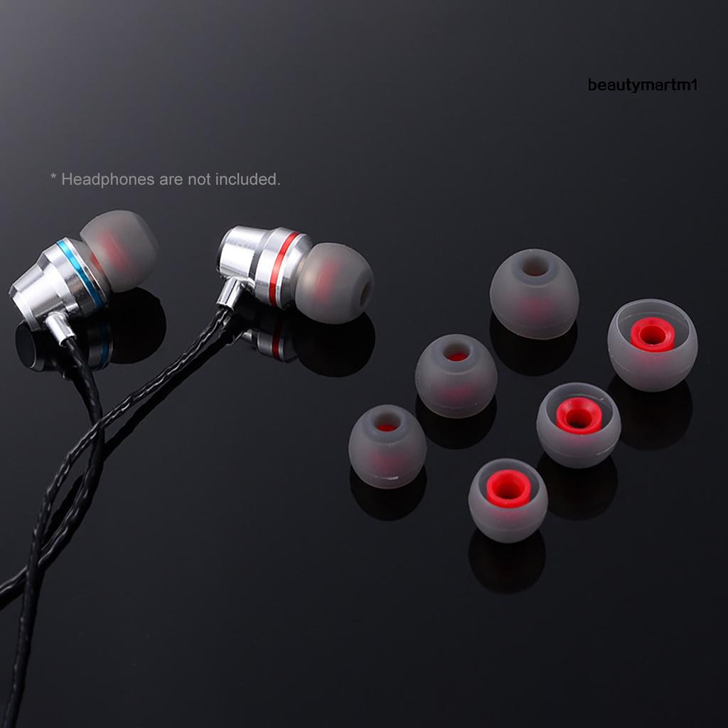 Set 5 Cặp Nút Silicone Bọc Tai Nghe Chống Ồn