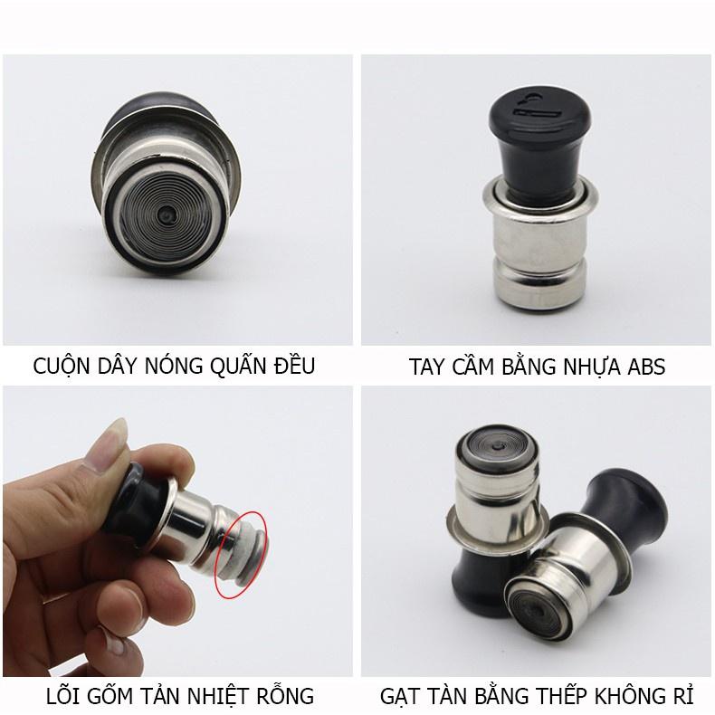 Tẩu châm thuốc trên ô tô - 12v / 24v hợp kim siêu bền dành cho tài xế xe tải loại phổ thông