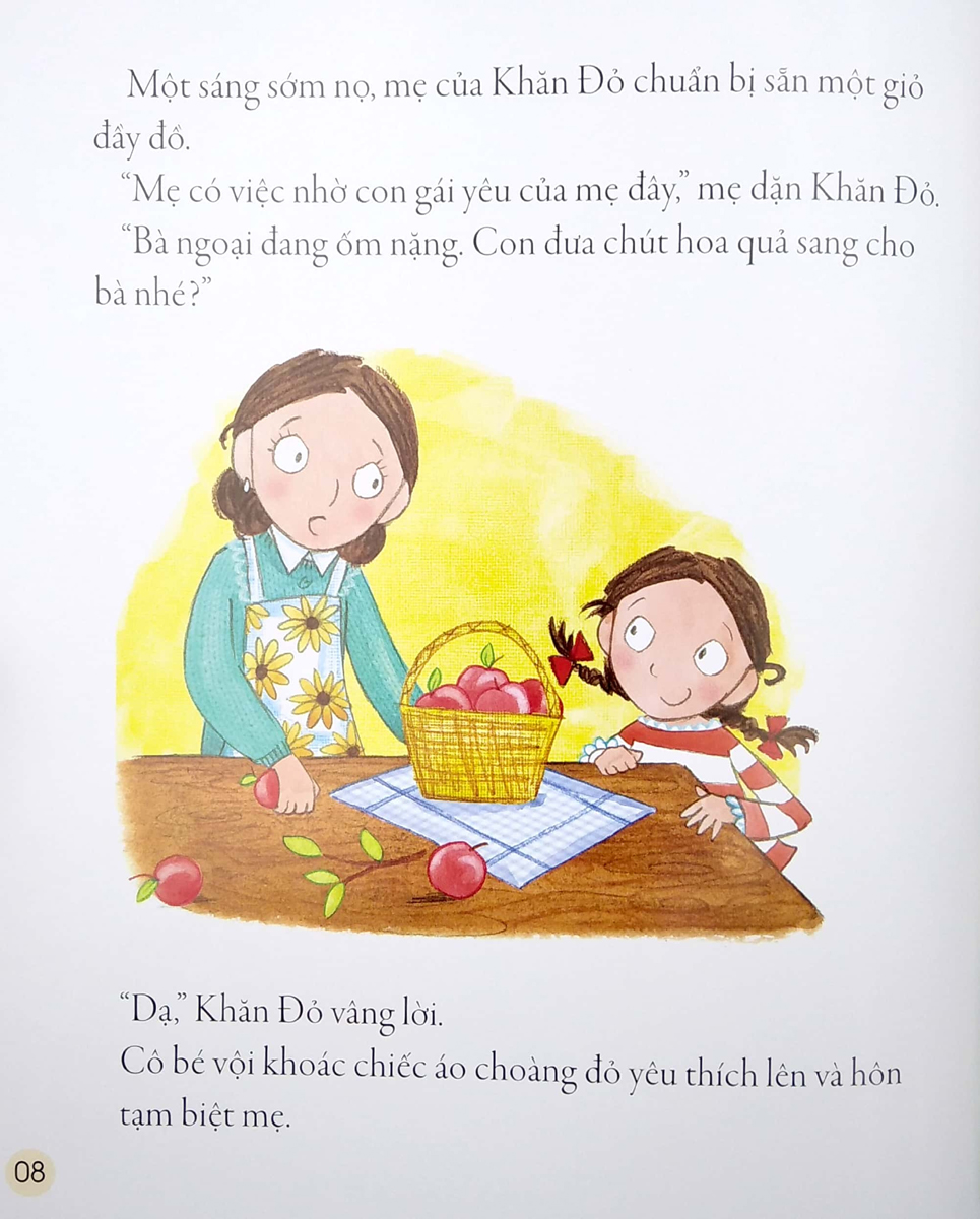 Truyện Cổ Tích Kinh Điển - Cô Bé Quàng Khăn Đỏ (ND)