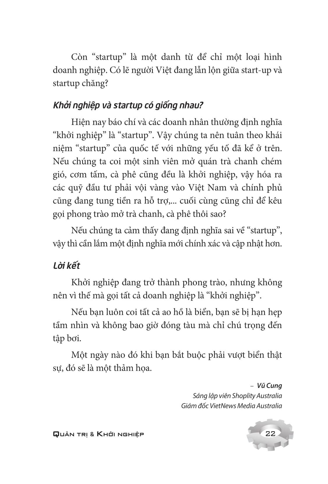 Khởi Nghiệp - Dẫn Đầu Cuộc Đua