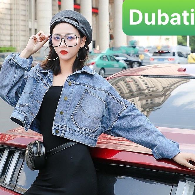 ÁO JEAN CHẤT VẢI BÒ FROM ĐẸP THIẾT KẾ MỚI PHONG CÁCH CÁ TÍNH- DUBATI FASHION