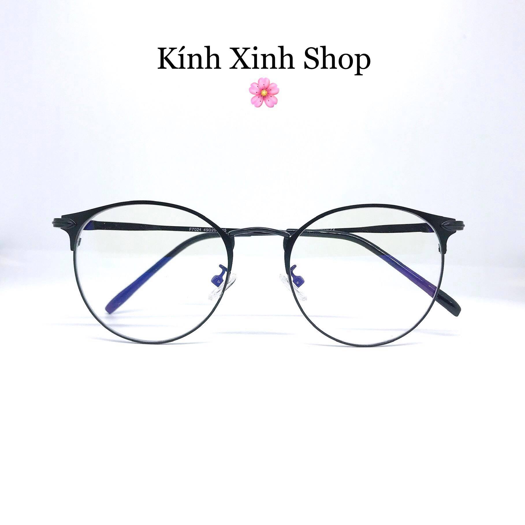 Gọng kính cận, Kính giả cận Mắt tròn cao cấp cho Nam và nữ