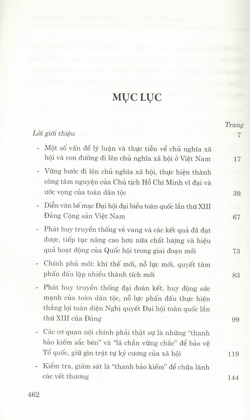 Sách - Một số vấn đề lý luận và thực tiễn về chủ nghĩa xã hội và con đường đi lên chủ nghĩa xã hội ở Việt Nam