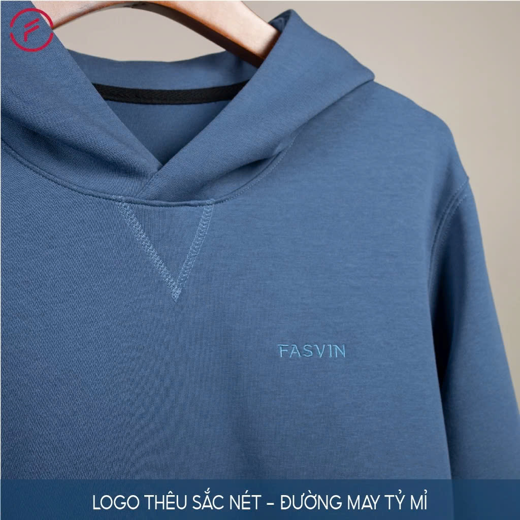 Áo Hoodie Thể Thao Nam Có Mũ Fasvin AD24649.HN Chất Vải Nỉ Mềm Mại Thoải Mái Ấm Áp