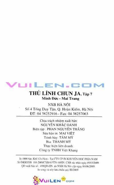 thủ lĩnh chunja chapter 7 168
