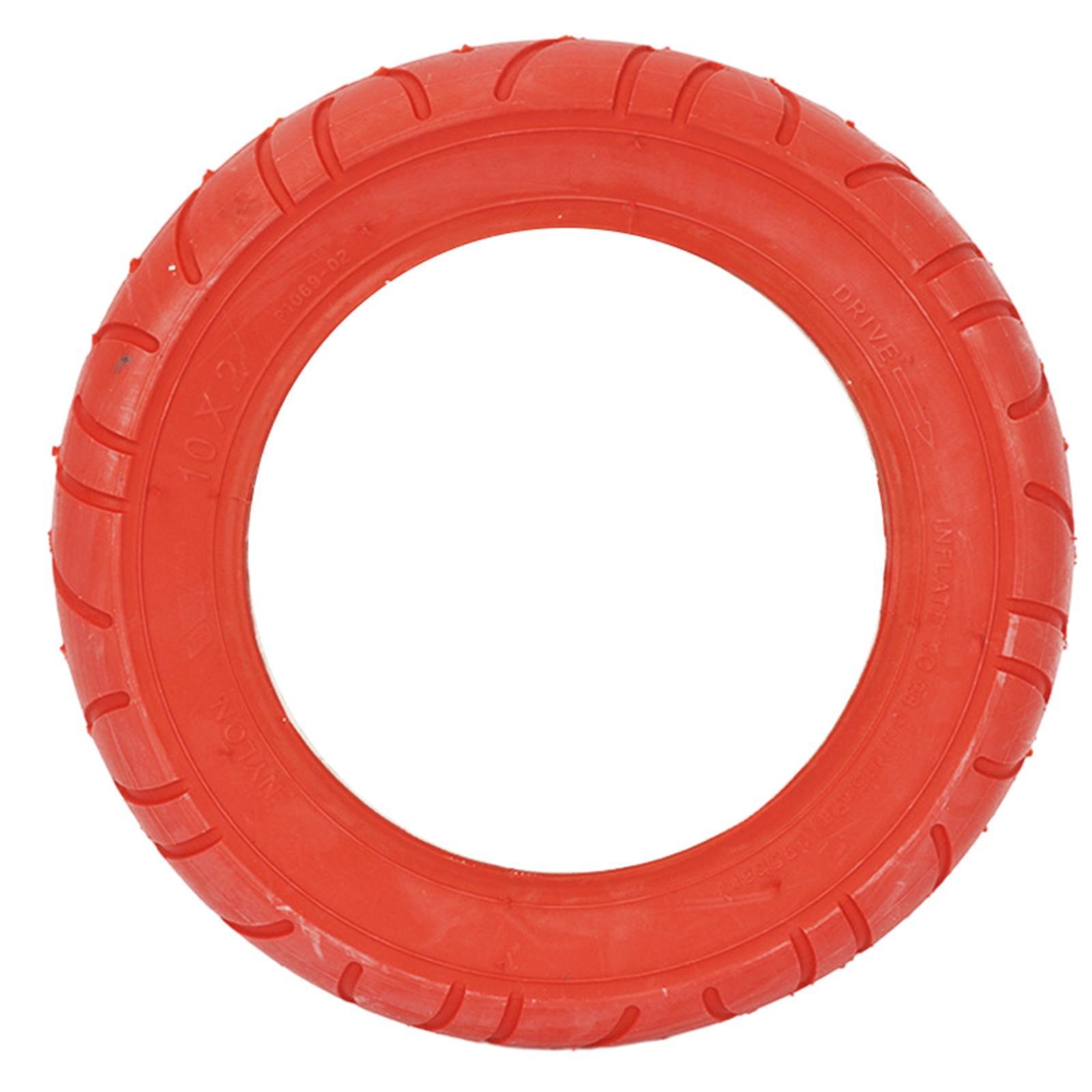 Solid Tire Wheel's Replacemen Accessories for Electric Scooter 10 inches Scooter Explosion-Proof Solid Tire