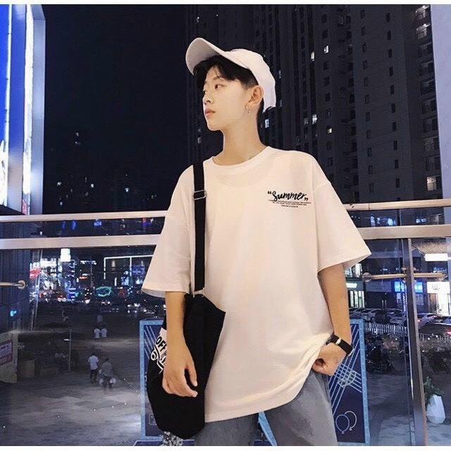 Áo Thun Tay Lỡ Unisex  Freesize từ 40-70kg