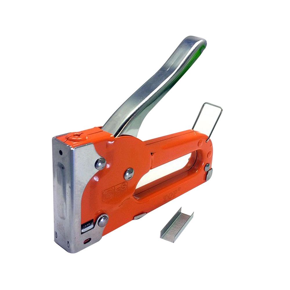Máy Bấm Ghim TOP LH-2013 màu đỏ Cầm Tay, Súng Bắn Ghim Cầm Tay