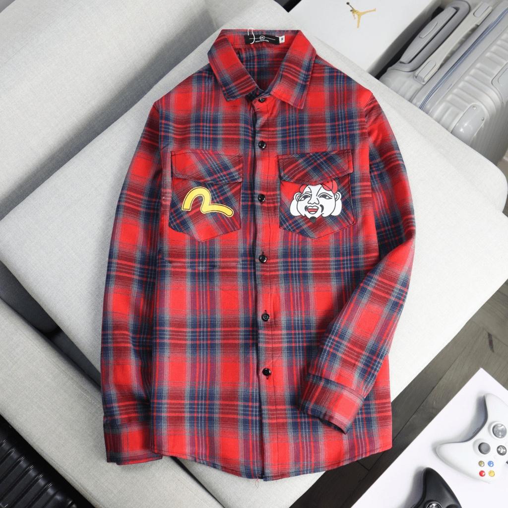 ÁO SƠ MI NAM DÀI TAY CARO THỜI TRANG NAM ĐẲNG CẤP - LUXURY NAM , THỜI TRANG HÀN QUỐC BOY PHỐ THỜI TRANG NAM 1986