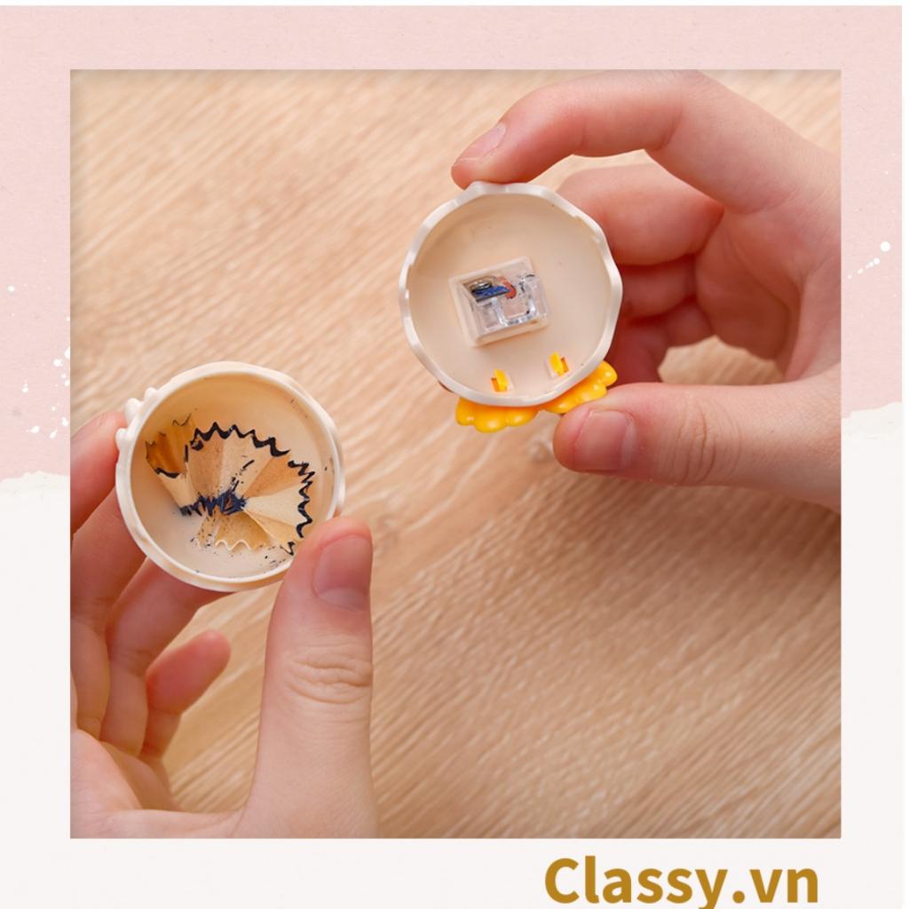 Gọt chì mini Classy hình con chim tròn nhiều màu PK1145