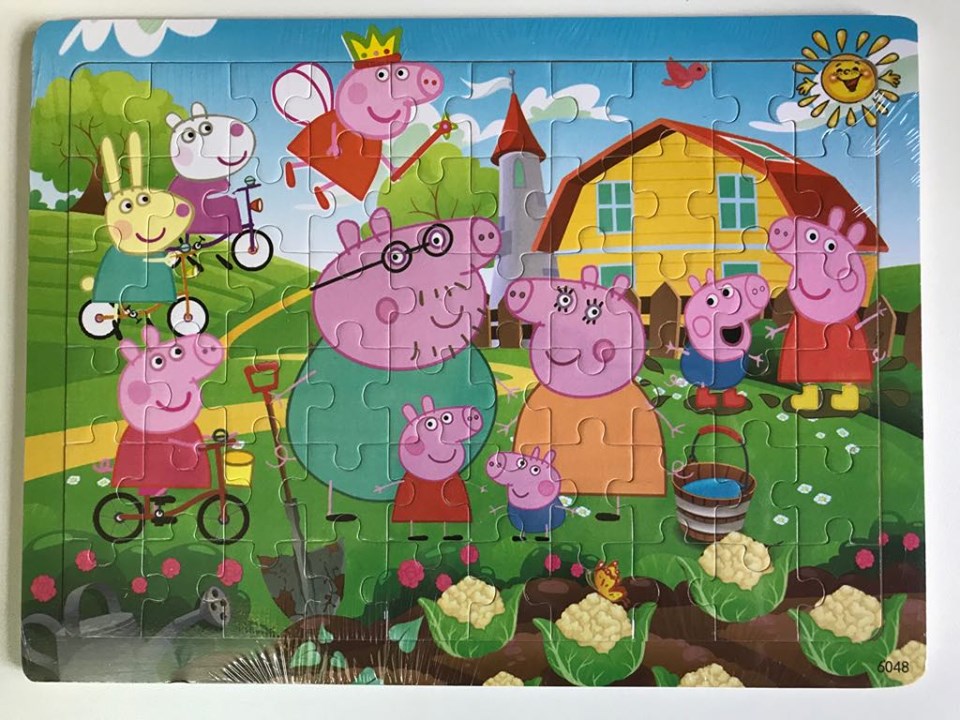 Combo 3 tranh ghép hình 60 mảnh siêu dễ thương