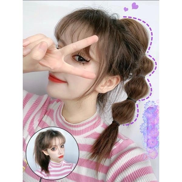 Tóc ngoặm hồ lô ngắn 40cm