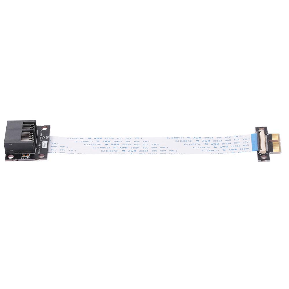 Cáp mở rộng PCI-E 1X đến 1X Bộ nối dài 36Pin FPC linh hoạt đầu nối lắp đặt theo chiều ngang