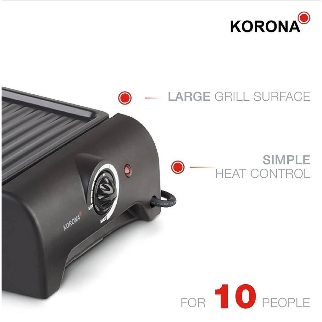 Bếp Nướng Điện 2 Tầng KORONA 45060, Công Suất 1500W, Chống Dính, Nhập Đức, BH 12 Tháng