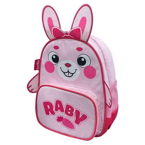 Balo mẫu giáo B.Bag Safari-Raby Hồng,dành cho bé 3-5 tuổi,trẻ mẫu giáo,đáng yêu,dễ thương B-003