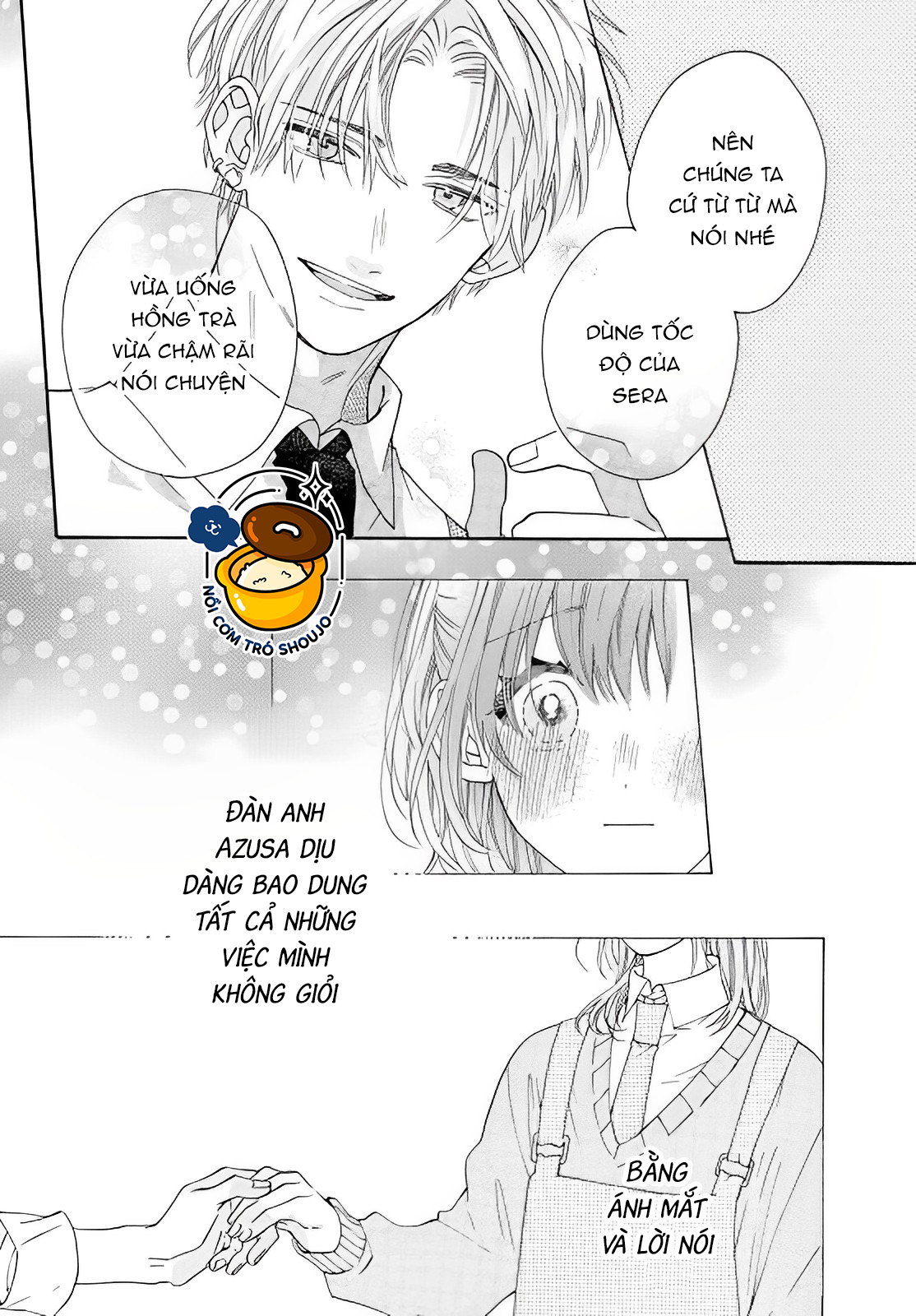 đàn anh azusa và bé táo chapter 2 13