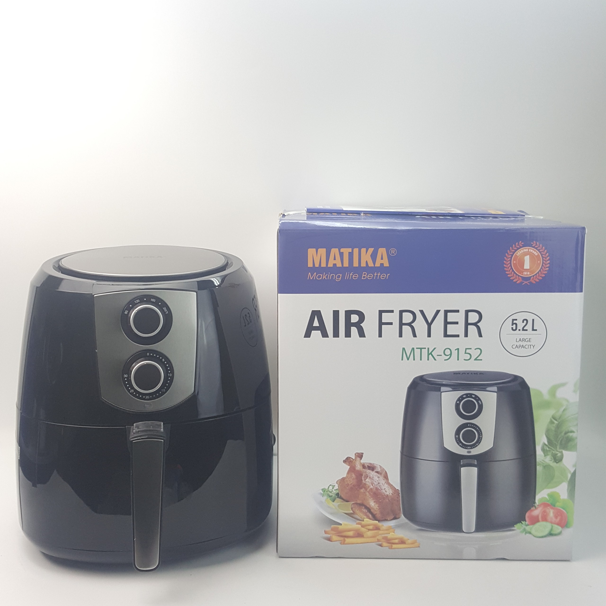 Nồi chiên chân không Air Fryer  Matika MTK-9152 - Hàng chính hãng