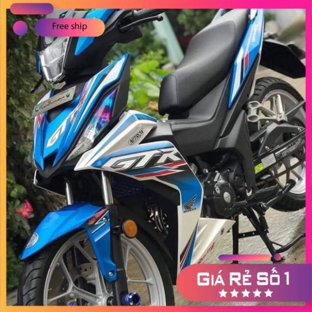 Tem rời winner GTR trắng xanh bảo hành màu sắc vĩnh viễn