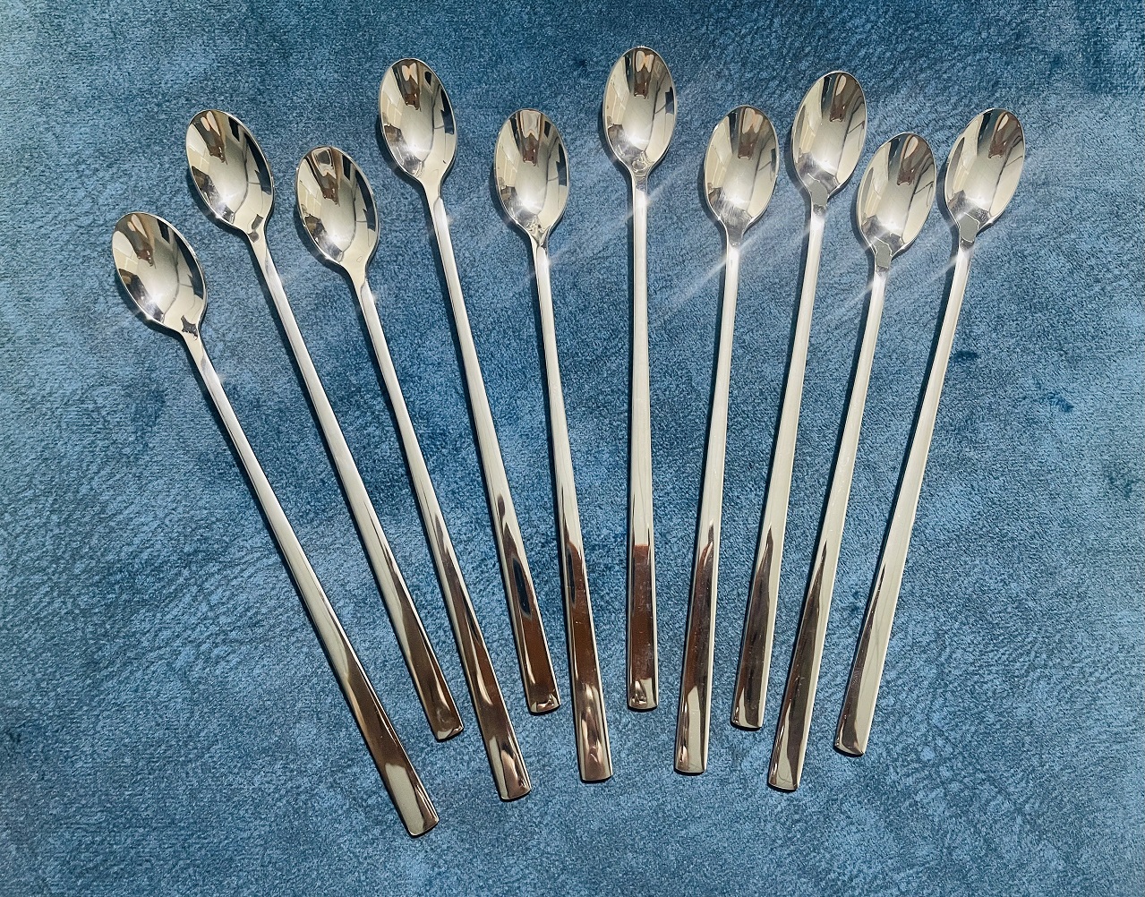 Muỗng Inox Đá Chanh Dài Cán Ngang