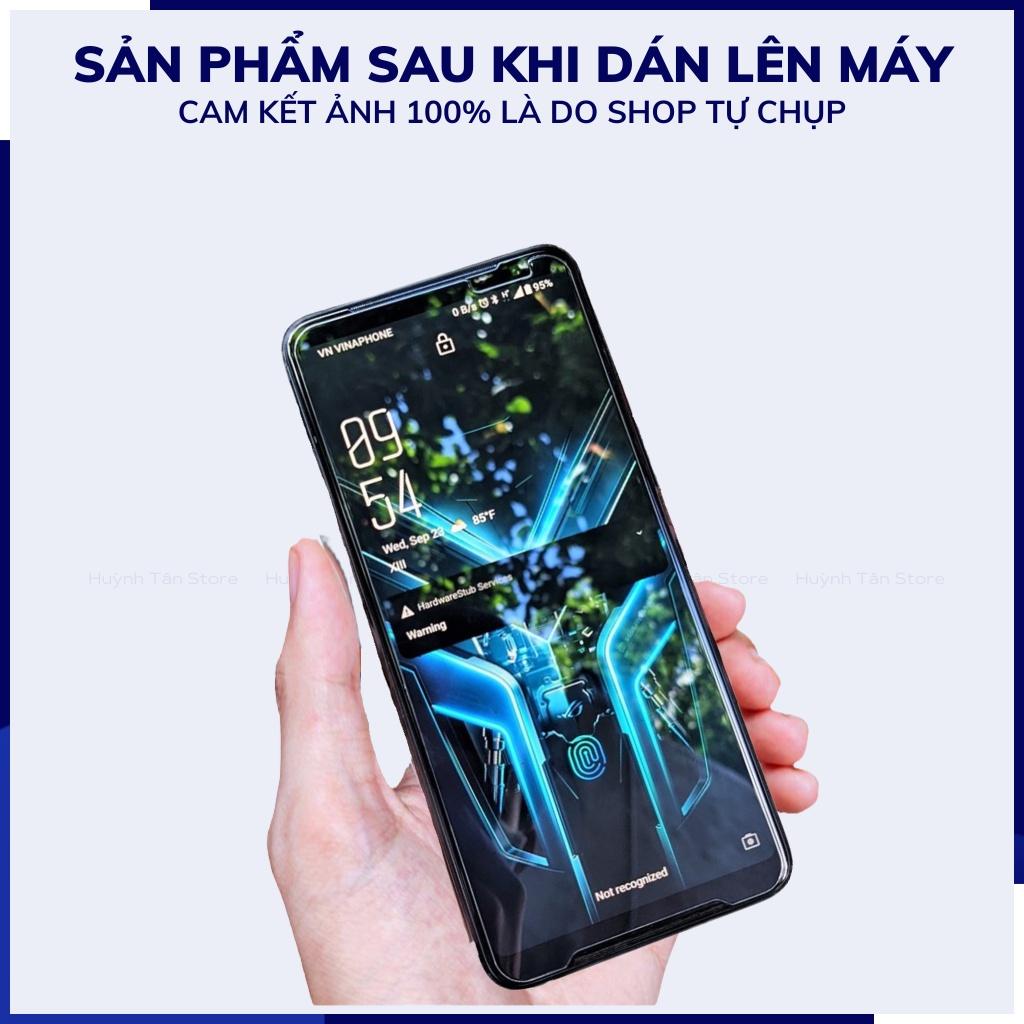 Kính cường lực rog phone 5 rog 3 trong suốt KHÔNG FULL MÀN chống bám vân tay chính hãng Gor phụ kiện huỳnh tân store - Hàng nhập khẩu