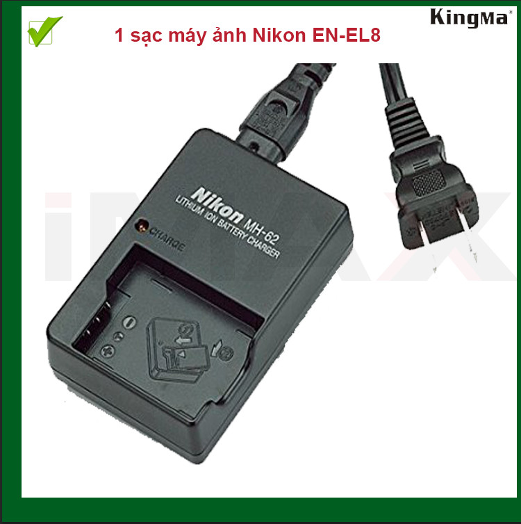 PIN SẠC NIKON EN-EL8 - HÀNG NHẬP KHẨU