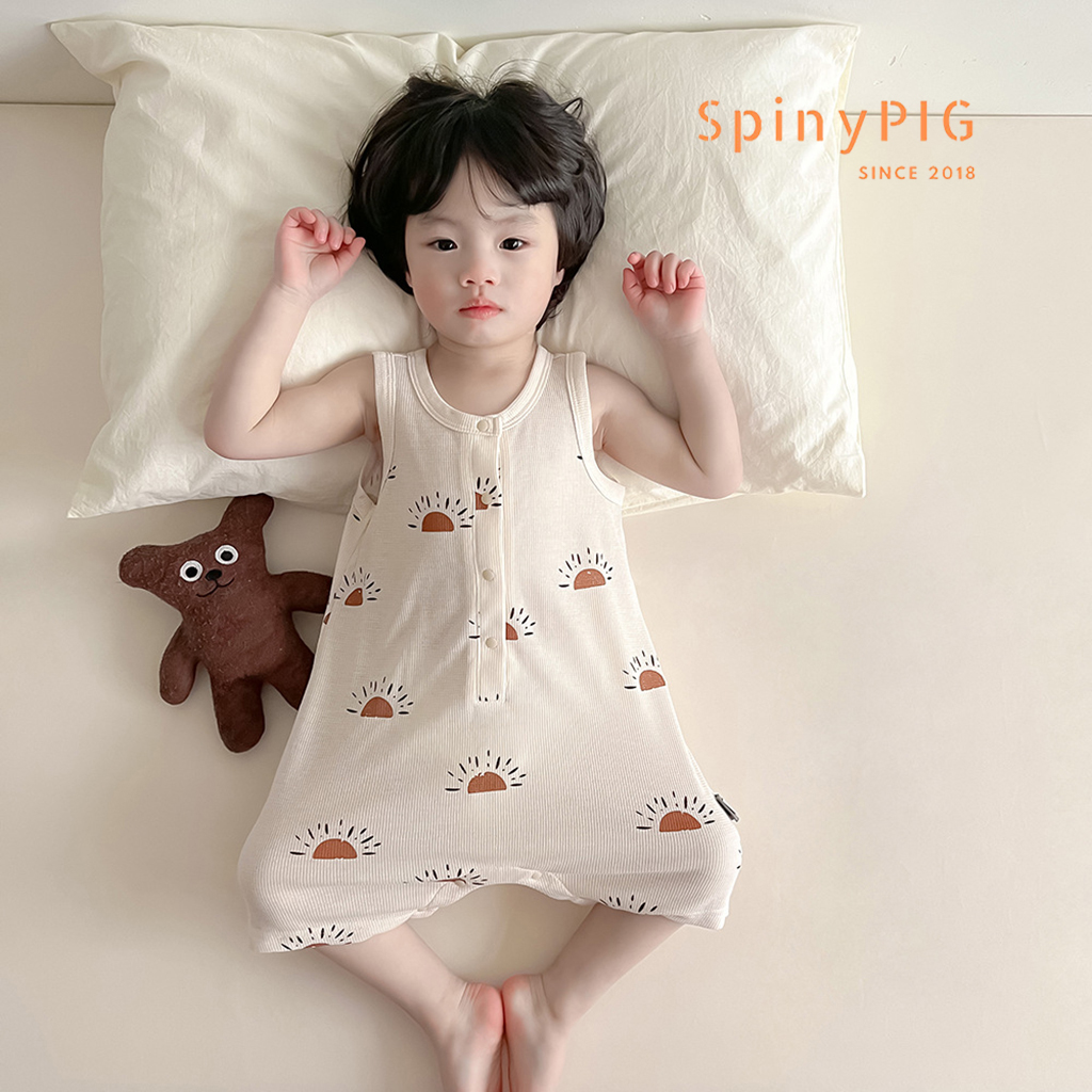 Bộ body cho bé sơ sinh 0-3 tuổi body đùi vải Waffle cao cấp mềm mát cho bé trai bé gái mùa hè