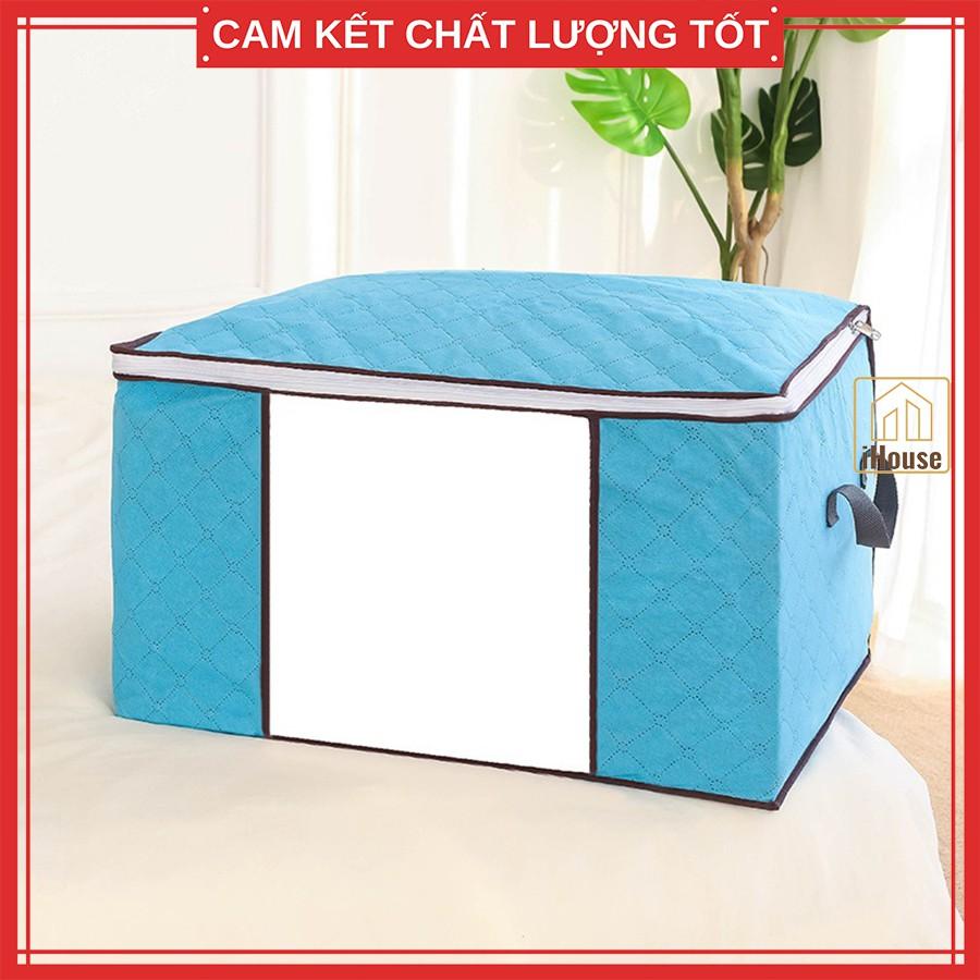 Túi đựng chăn màn quần áo ga gối đa năng, Túi hộp vải đựng chăn mền thông minh tiện lợi