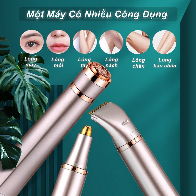 Máy Cạo Lông Mày 3in1 Dành Cho Phụ Nữ