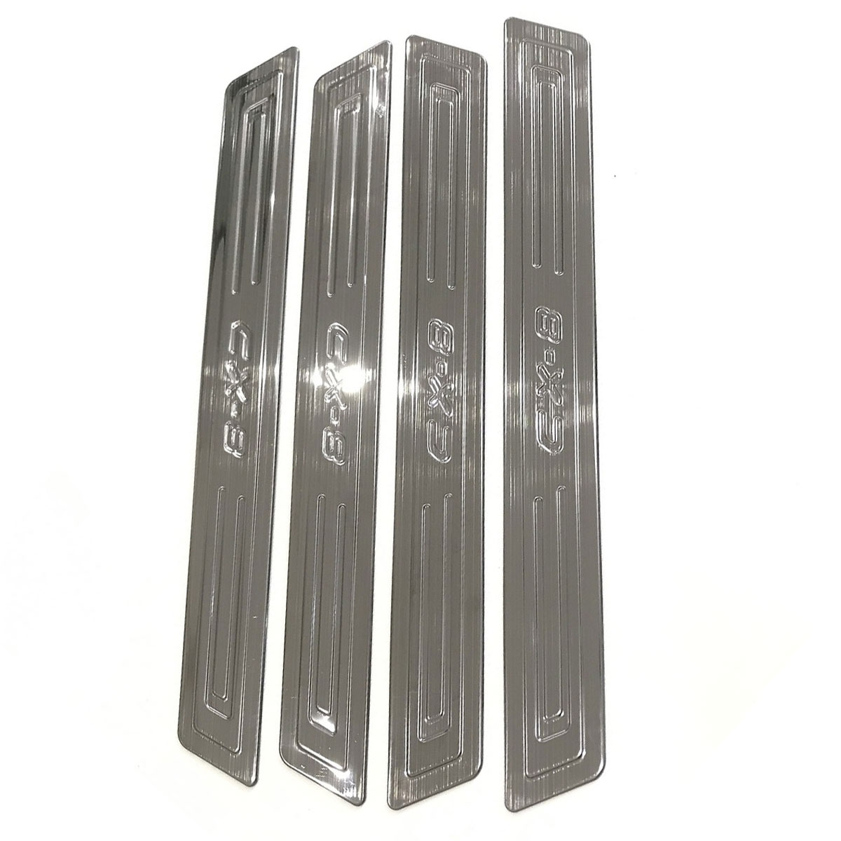 Bộ Nẹp Bước Chân Trong Ngoài Mạ Titan Cao Cấp Dành Cho Ô Tô Mazda CX8 2018-2019