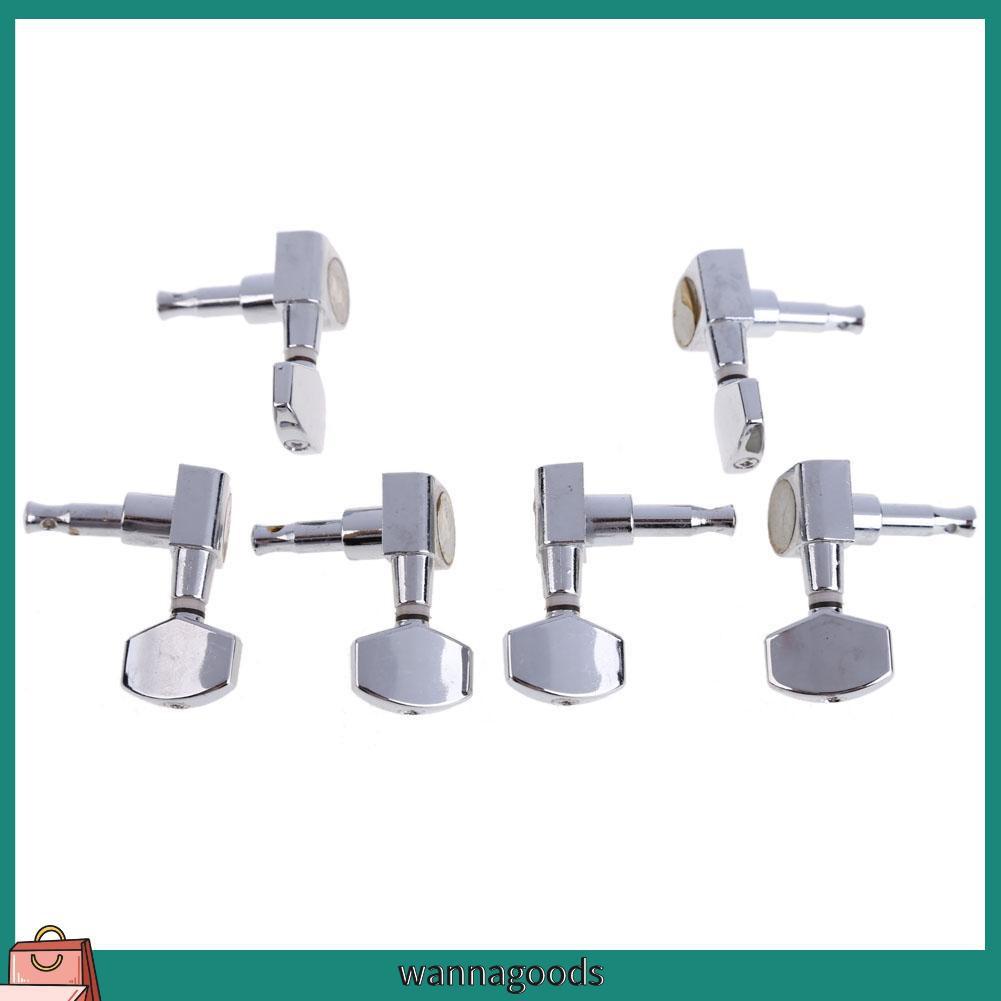 Set 6 Chốt Dây Đàn Guitar Bằng Chrome