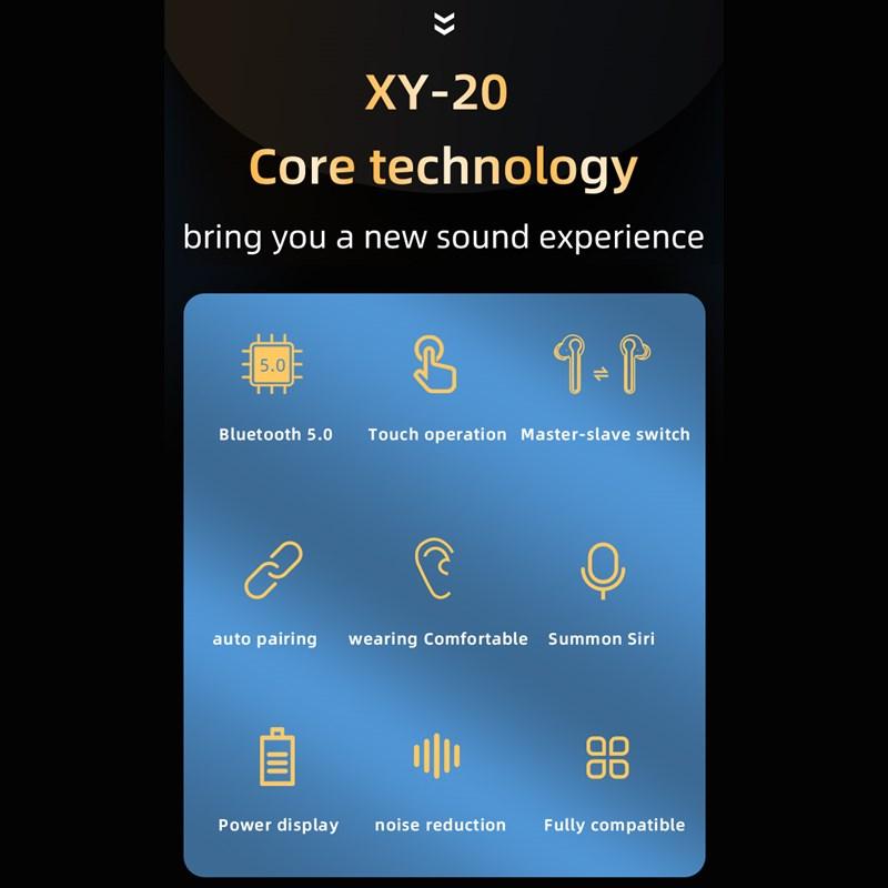 Bluetooth Tai Nghe 5.0 9D Stereo Tai Nghe Không Dây Bluetooth Tai Nghe Nhét Tai Loại Bỏ Tiếng Ồn Thể Thao Tai Nghe Có Micro