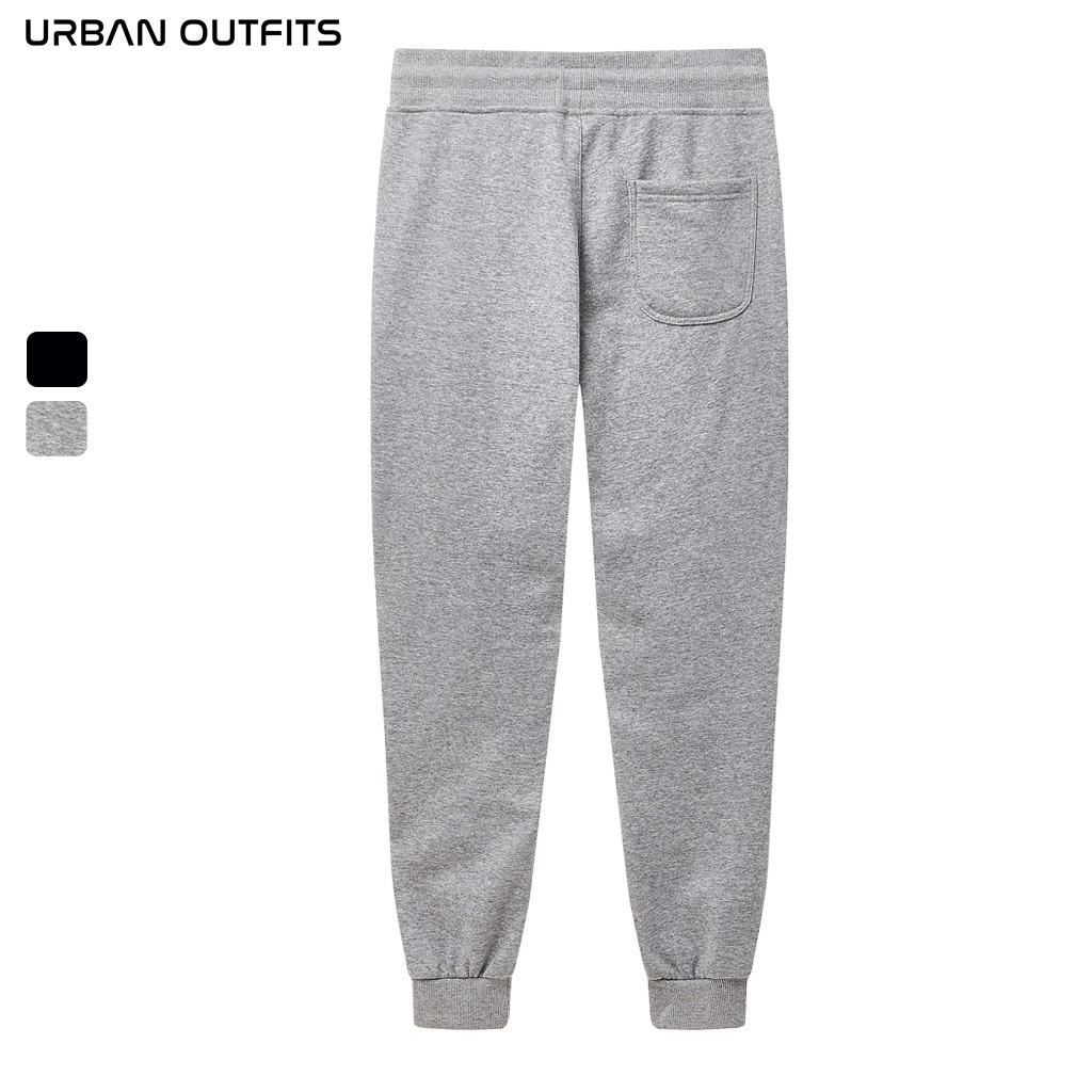 Quần Jogger Nữ Nam URBAN OUTFITS Kiểu Trơn Ống Suông JOR04 Co Bo Thun Cotton Nỉ