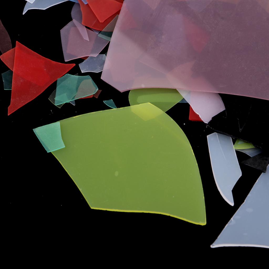 4x28g Fusible Glass Fusing Glass Confetti Microwave Kiln Glass Fusing Supplies