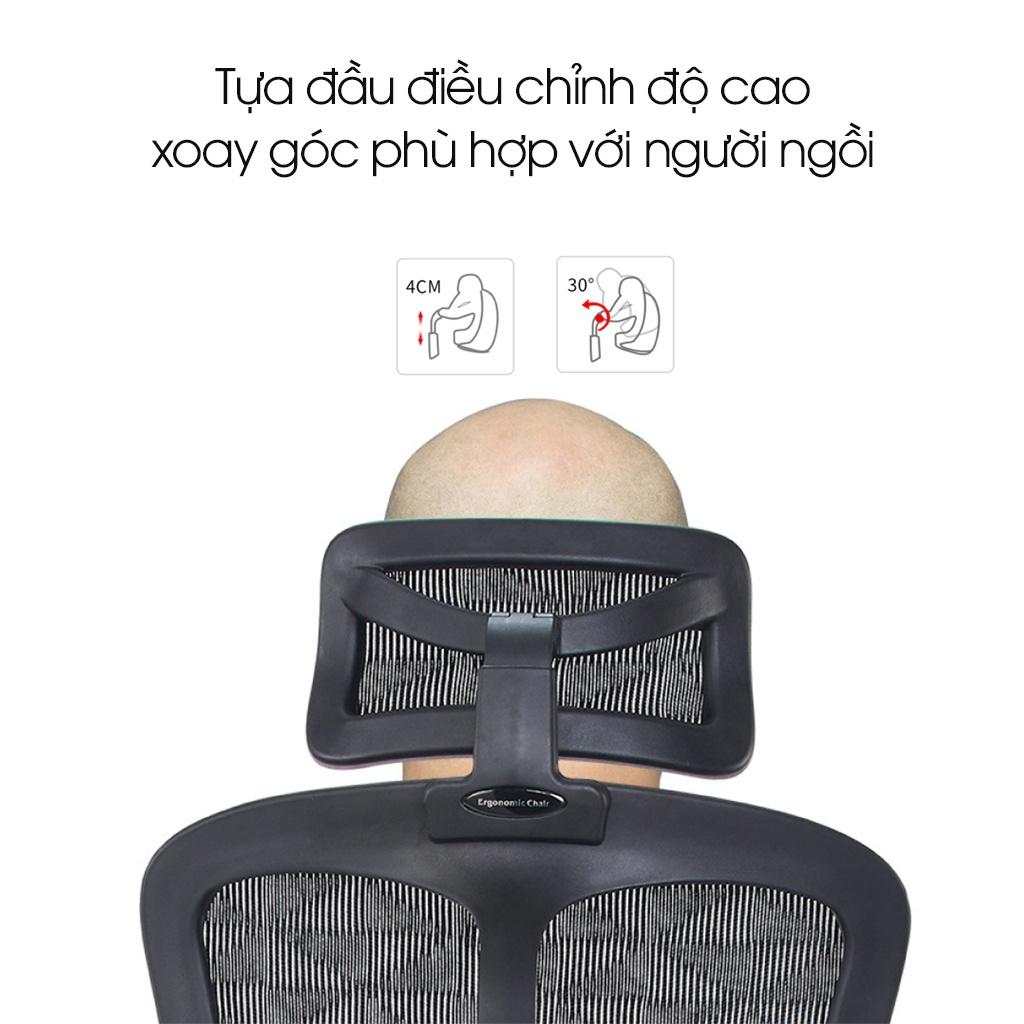 Ghế công thái học GOVI Ergonomic Solo S521 Thiết kế bảo vệ sức khỏe